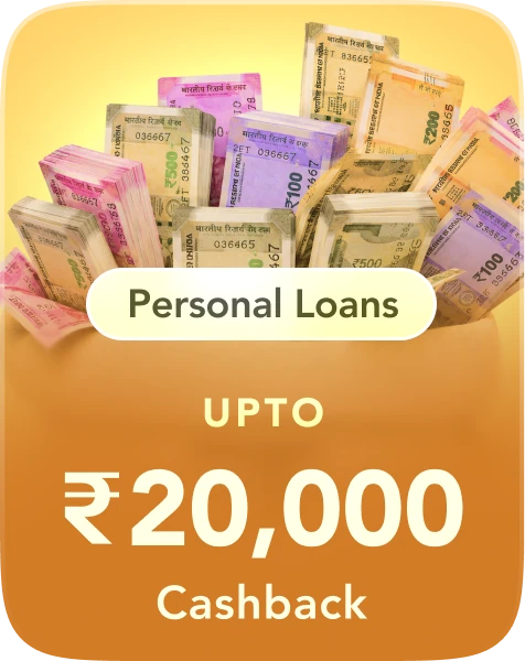 Personal Loans cashback